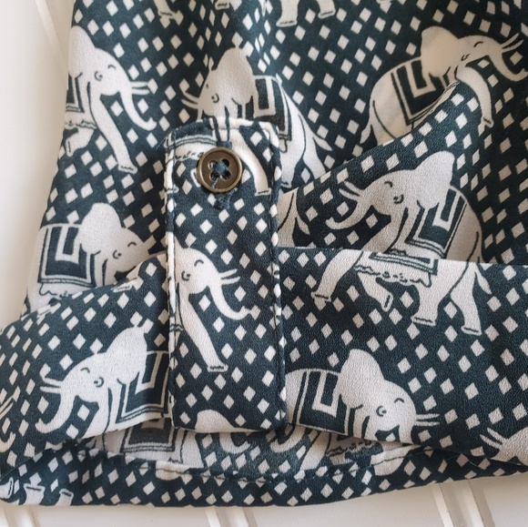 Elephant print blouse - Picture 2 of 3